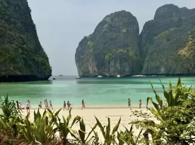 Maya Bay with no crowds