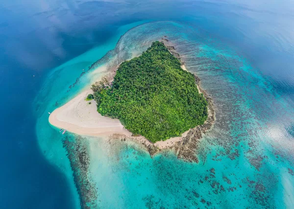 Aerial View of Bamboo Island