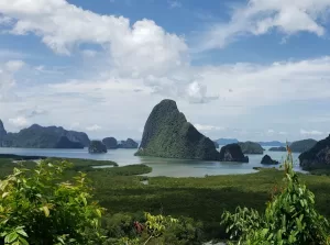 View of Phang Nga Bay from Samet Nangshe viewpoint